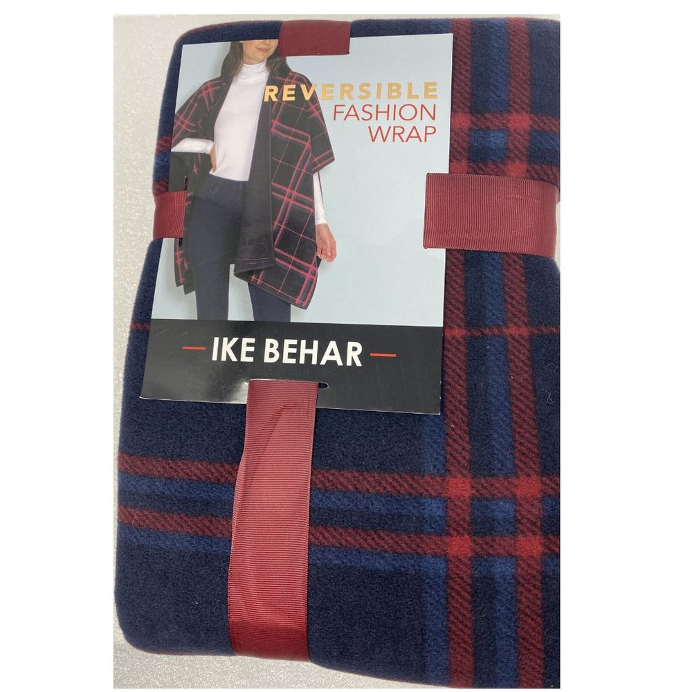 Ike Behar Reversible Women's Fashion Wrap OSFA - Picture 4 of 7